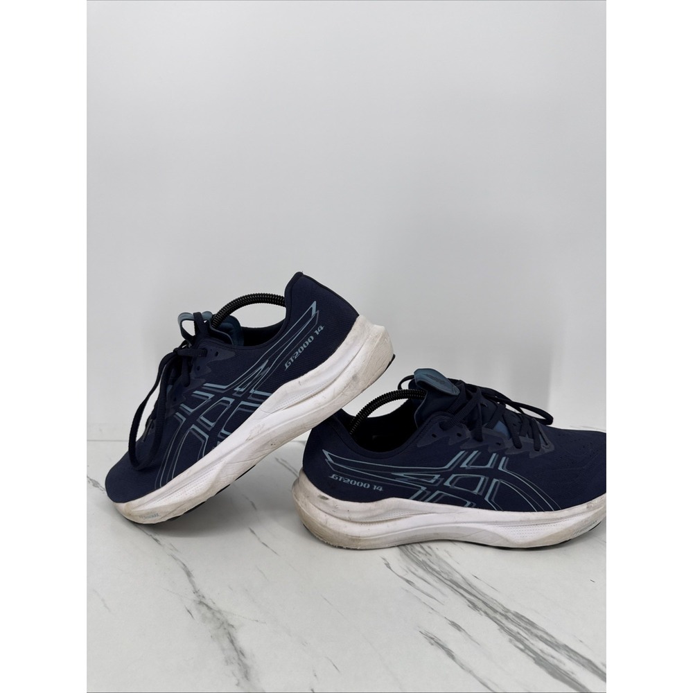 Asics GT-2000 14 Mens Size 10.5 Blue Running Sneakers Gym Athleisure Sportswear - Picture 4 of 8